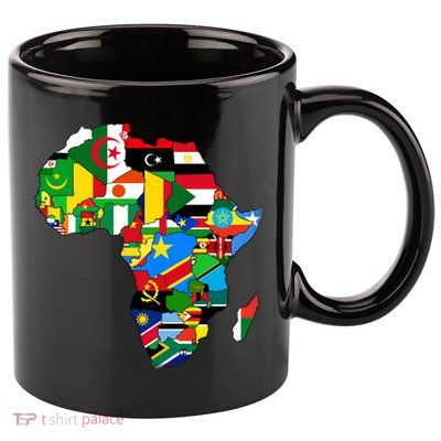 Africa Proud African Country Flags   11oz C Handle Ceramic Mug