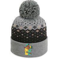 African American Couple The Baniff Cuffed Pom Beanie