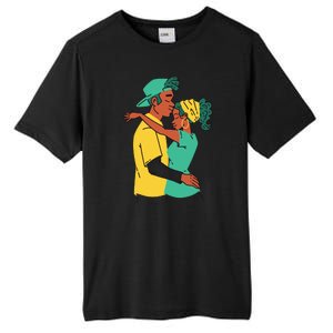 African American Couple Tall Fusion ChromaSoft Performance T-Shirt