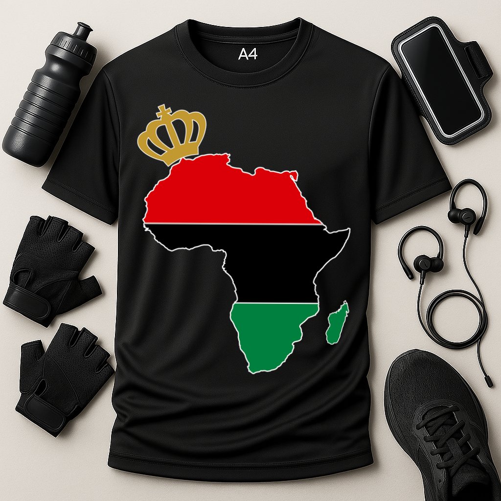African American Pride Crown Cooling Performance Crew T-Shirt