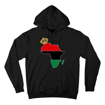 African American Pride Crown Hoodie