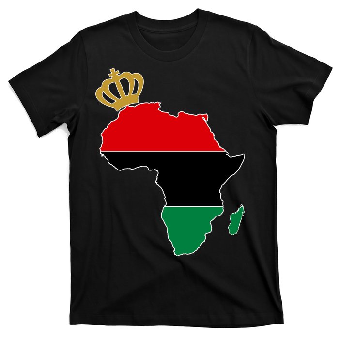 African American Pride Crown T-Shirt