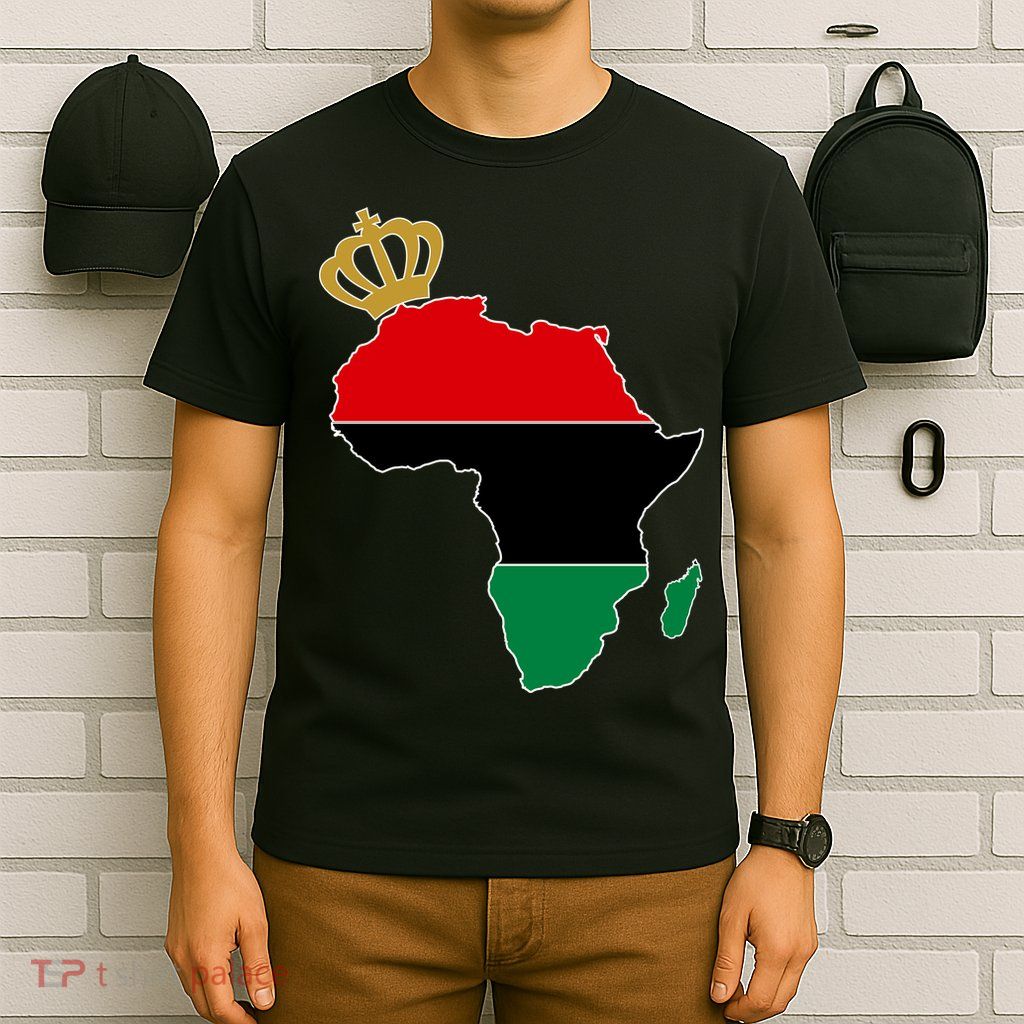 African American Pride Crown T-Shirt