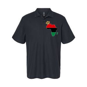 African American Pride Crown Softstyle Adult Sport Polo