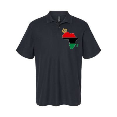 African American Pride Crown Softstyle Adult Sport Polo