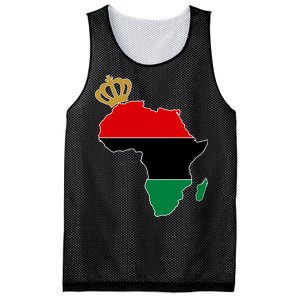 African American Pride Crown Mesh Reversible Basketball Jersey Tank