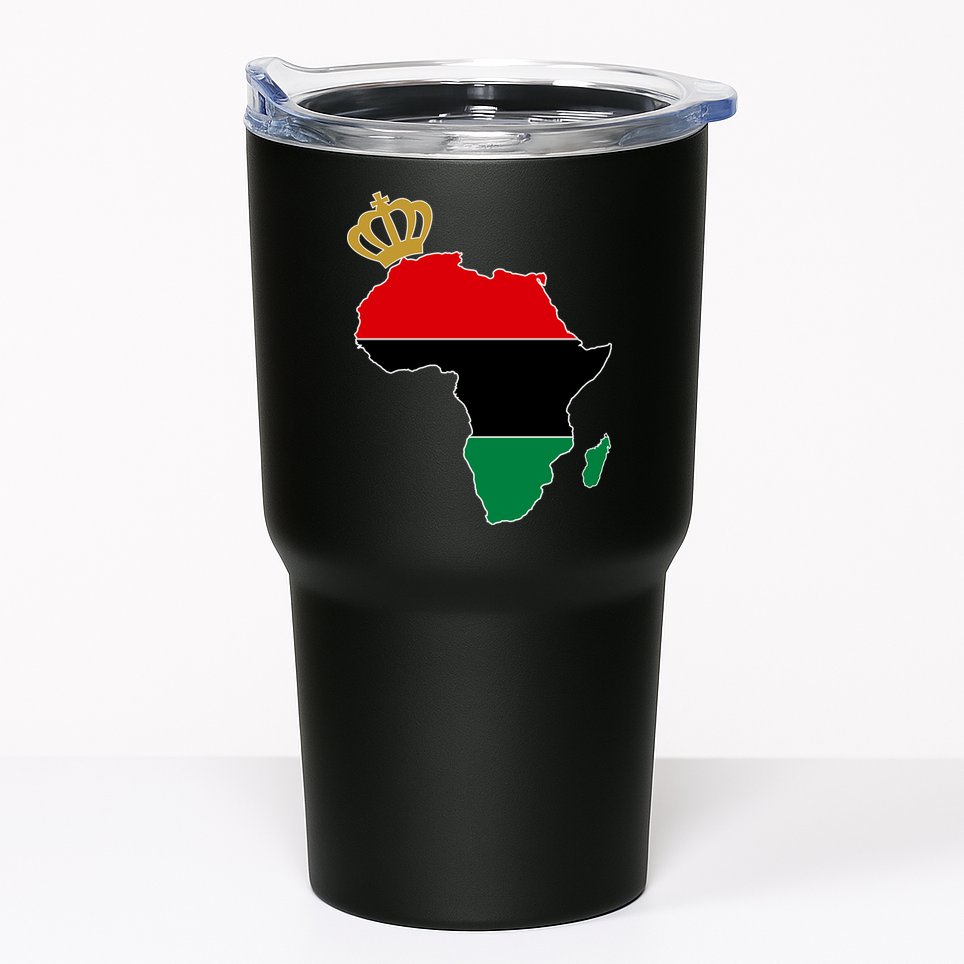 African American Pride Crown Tumbler
