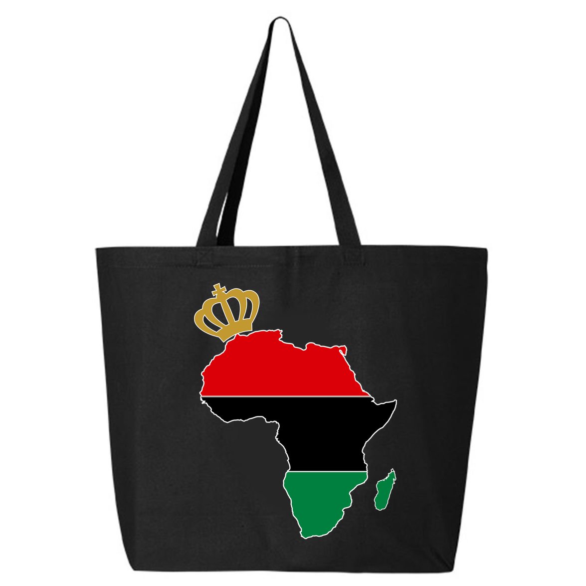 African American Pride Crown 25L Jumbo Tote