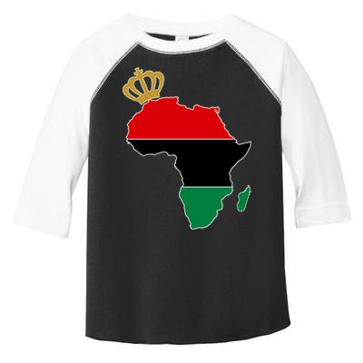 African American Pride Crown Toddler Fine Jersey T-Shirt