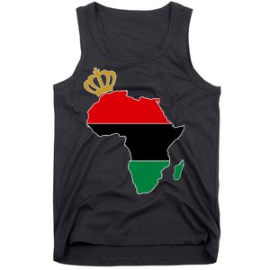 African American Pride Crown Tank Top