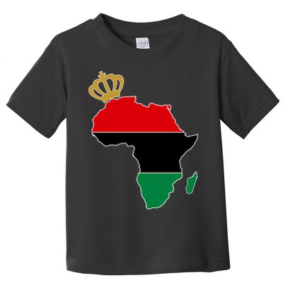 African American Pride Crown Toddler T-Shirt