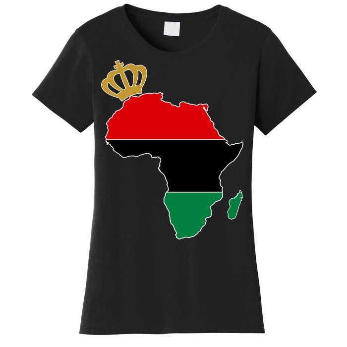 African American Pride Crown Women's T-Shirt