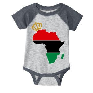 African American Pride Crown Infant Baby Jersey Bodysuit