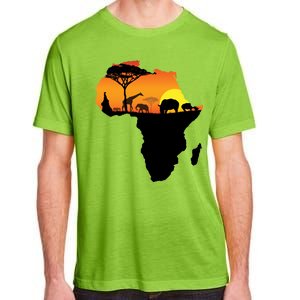 African Animals Adult ChromaSoft Performance T-Shirt