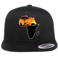 African Animals Flatbill Hat