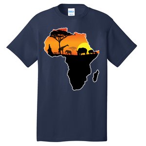 African Animals Tall T-Shirt