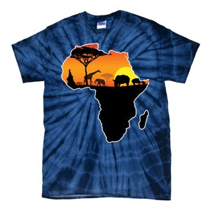 African Animals Tie-Dye T-Shirt