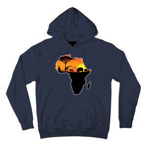 African Animals Tall Hoodie