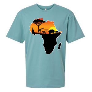 African Animals Sueded Cloud Jersey T-Shirt