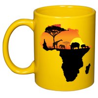 African Animals 11oz C Handle Ceramic Mug