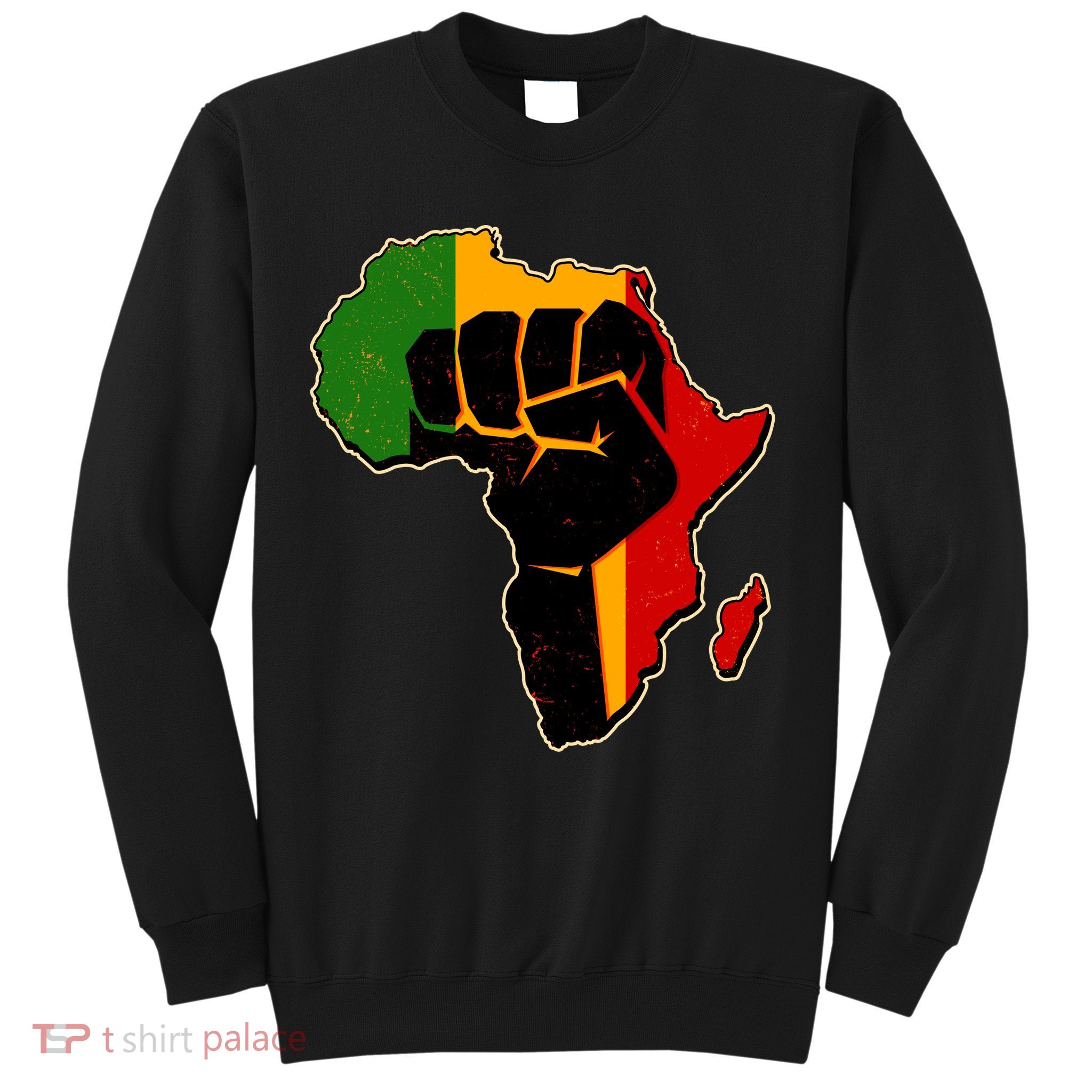 African Black Power Fist Sweatshirt