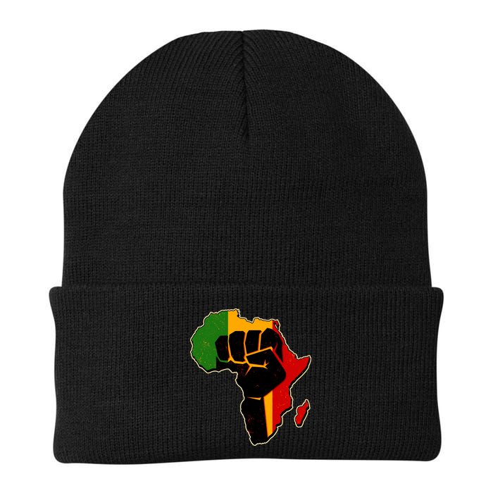 African Black Power Fist Beanie