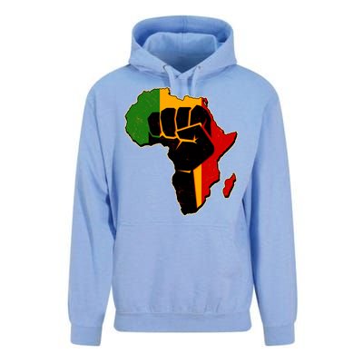 African Black Power Fist Unisex Surf Hoodie