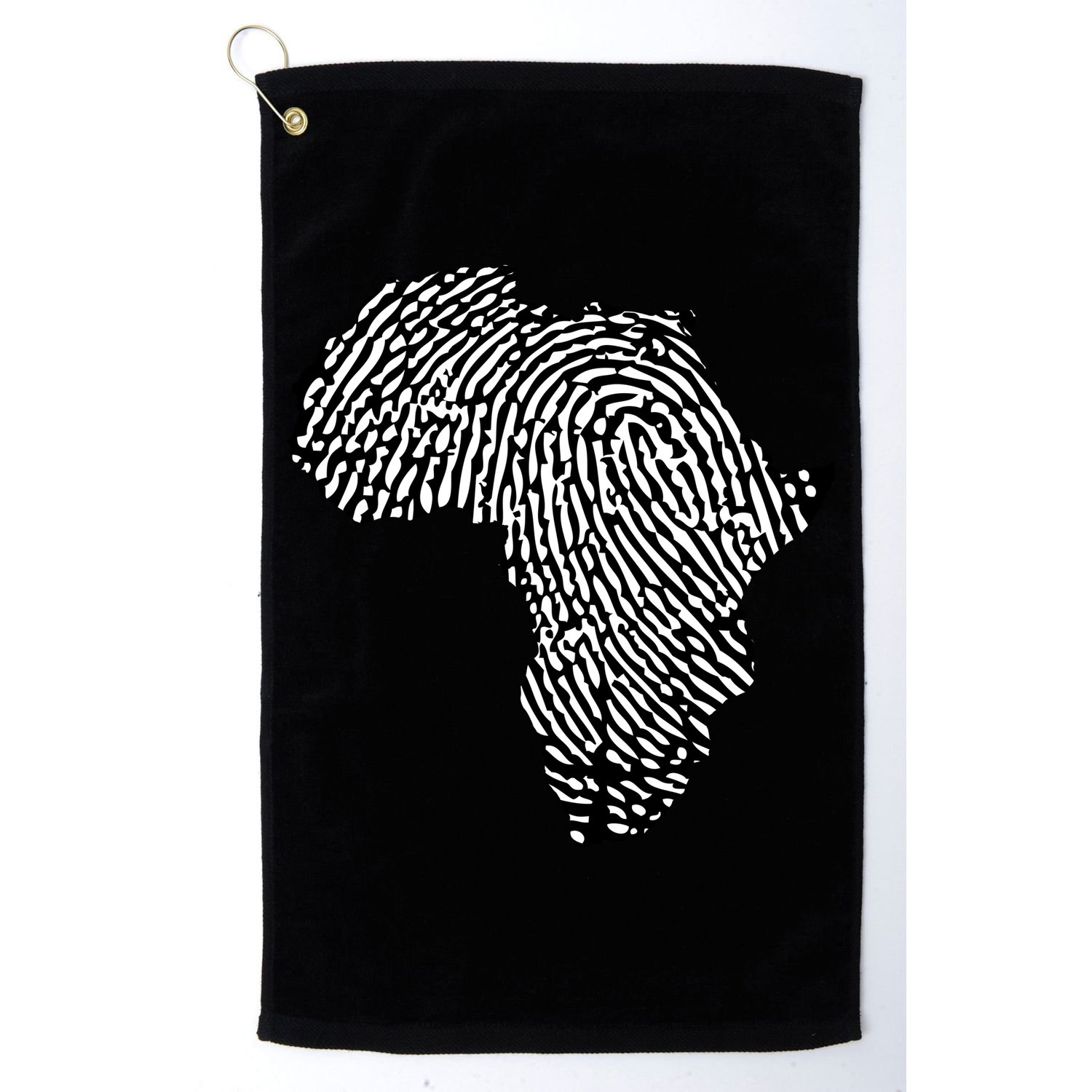 African Heritage Map Golf Towel