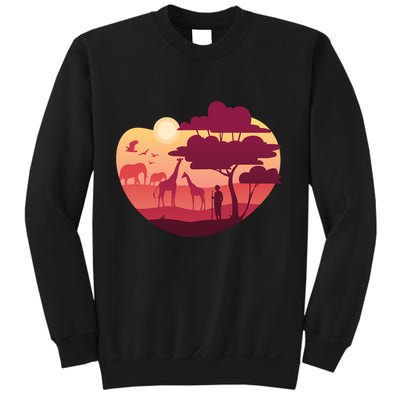 African Landscape Sweatshirt