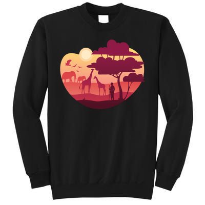 African Landscape Sweatshirt