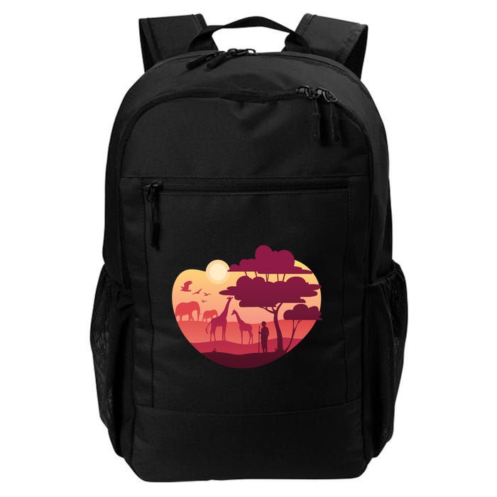 African Landscape Backpack
