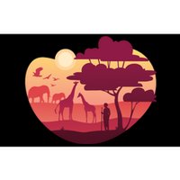 African Landscape Bumper Sticker