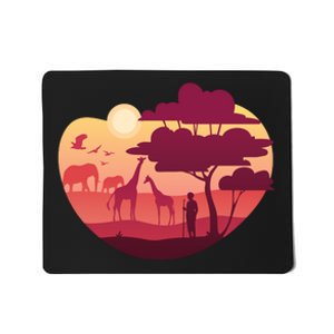 African Landscape Mousepad