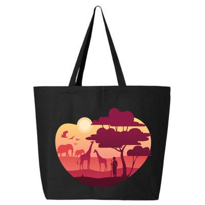 African Landscape 25L Jumbo Tote