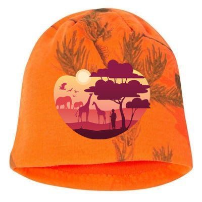 African Landscape Kati - Camo Knit Beanie