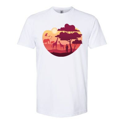 African Landscape Softstyle® CVC T-Shirt