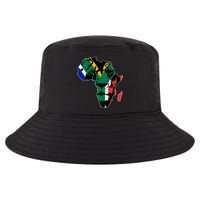 African Lion Flag Cool Comfort Performance Bucket Hat