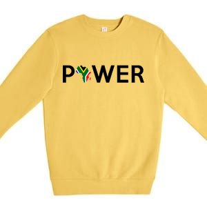 African Power Premium Crewneck Sweatshirt