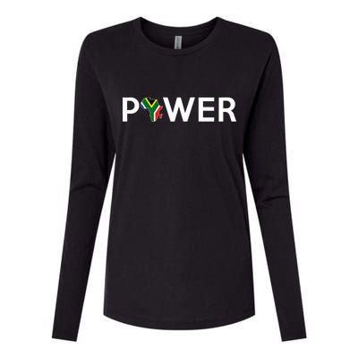 African Power Womens Cotton Relaxed Long Sleeve T-Shirt