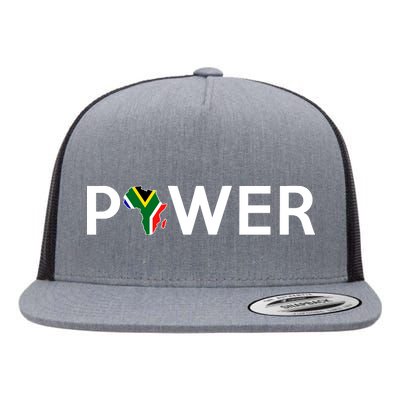 African Power Flat Bill Trucker Hat