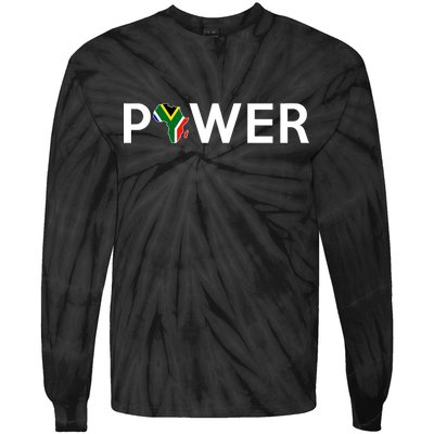 African Power Tie-Dye Long Sleeve Shirt