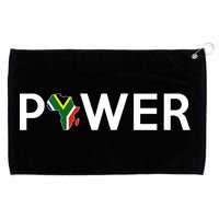 African Power Grommeted Golf Towel