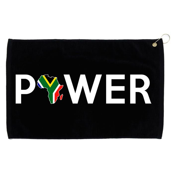 African Power Grommeted Golf Towel