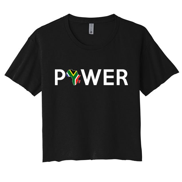 African Power Crop Top