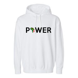 African Power Garment-Dyed Fleece Hoodie