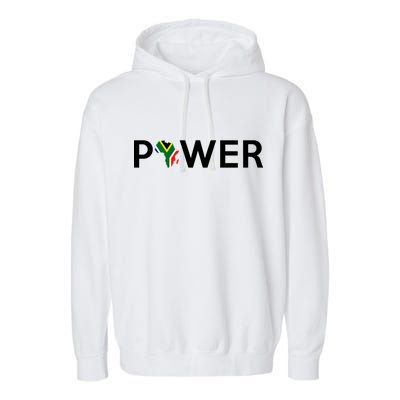 African Power Garment-Dyed Fleece Hoodie