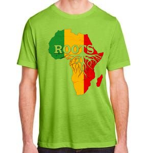 African Roots Black History Month Adult ChromaSoft Performance T-Shirt