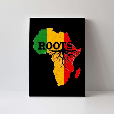 African Roots Black History Month Canvas