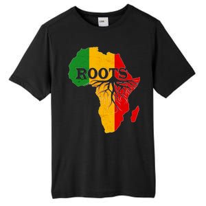 African Roots Black History Month Tall Fusion ChromaSoft Performance T-Shirt