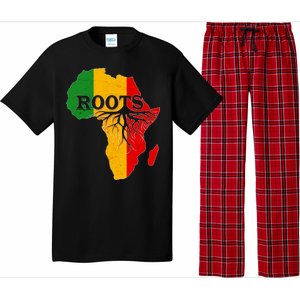 African Roots Black History Month Pajama Set